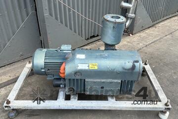 Busch 250-138 20 mbar 3 phase vacuum pump 7.5kW Western Electric AC motor