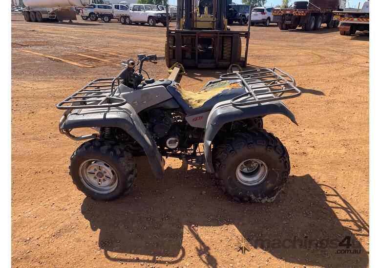 caption Yamaha 350 Quad Bike