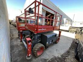 Financier's 2023 Skyjack SJ6832 RT 4x4 Scissor Lift - picture0' - Click to enlarge
