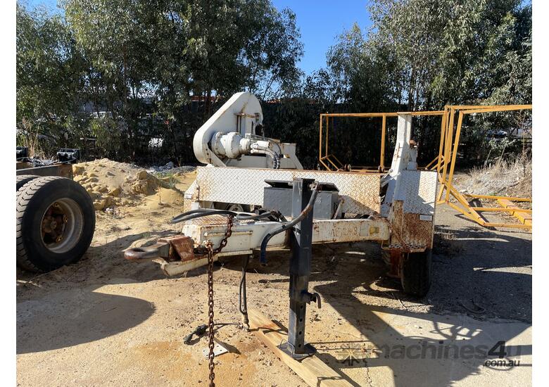 1988 Nixon Engineering Two Axle Dual Axle Cable Drum Trailer