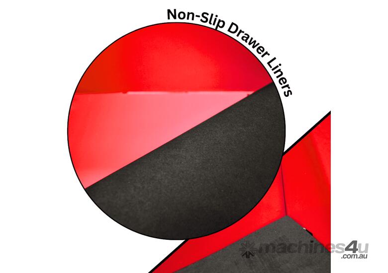 11 Drawer 72” Hammerhead Graffiti Tool Chest (Red Sea)
