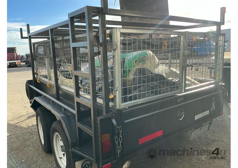 caption 2023 Total Trailers BOX Dual Axle Box Trailer