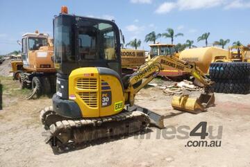 Komatsu PC30MR-2 Excavator Rubber Tracked - 3t for  