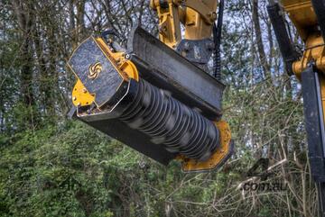 Femac T9US DFD110 Fixed-Tooth Forestry Mulcher for 6-12T Excavators / Mini-Loaders / Skid Steers