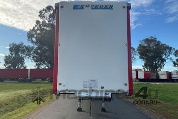 2019 Krueger ST-3-38 Tri Axle Curtainside Trailer