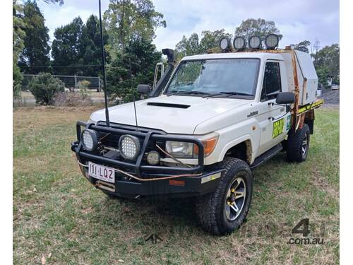 2009 Toyota Landcruiser 79 Turbo Diesel V8 2 Door Tray Back Utility - Beachmere