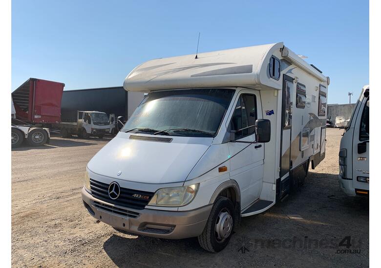 caption 2001 Mercedes Benz Sprinter Motorhome
