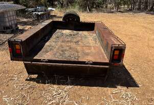 1997 Custom Tandem Axle Box Trailer