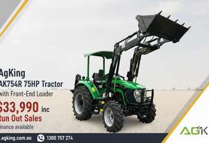 AgKing -75HP AK754R Rops Tractor Package Deals