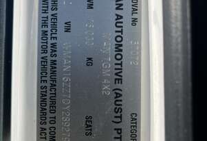 M A N 2012 MAN TGM 4x2 Beavertail