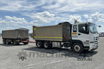 2012 Hercules HEDT-3 Tri Axle Tipping Dog Trailer