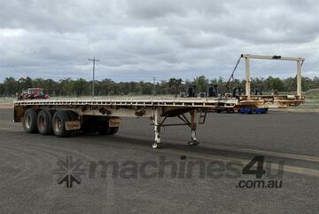 C I M C 2012 CIMC FLAT TOP TRAILER