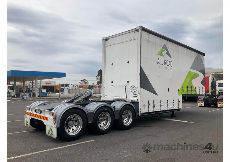 2022 Vawdrey VB S3 Tri Axle Double Drop Curtainside A Trailer