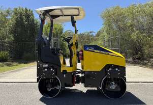 New MULTIPAC 1.7T Double Drum Vibrating Roller