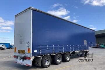 2022 Krueger ST-3-38 Tri Axle Drop Deck Curtainsider B Trailer