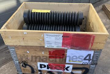 PROK Conveyor Impact Rollers Troughing Set 15582-0543 133 DIA x 543 Face Rubber