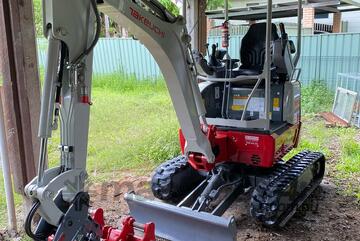 2026 Takeuchi TB217R 1.7T Excavator with Trailer