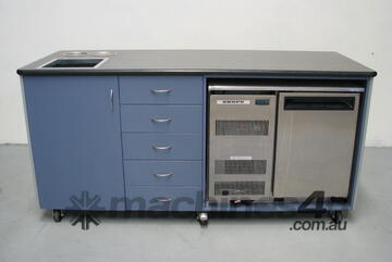 Mobile Refrigerated Kitchen Preparation Bench