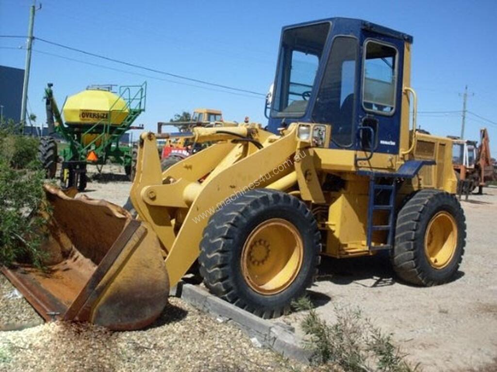 Used 1990 komatsu WA120-1 Wheeled Loader in Donald, VIC