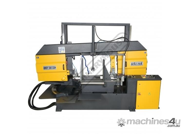 caption BMSY-540-CGH Semi Automatic Double Column & Swivel Head Band Saw 750 x 540mm (W x H) Rectangle Capa