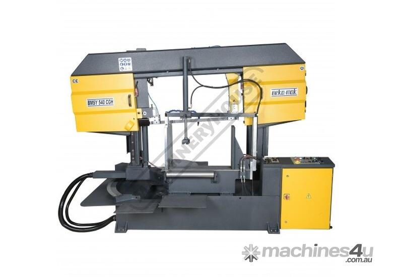 caption BMSY-540-CGH Semi Automatic Double Column & Swivel Head Band Saw 750 x 540mm (W x H) Rectangle Capa