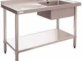 Stainless Steel Single Bowl Sink LH Drainer DN752  - picture0' - Click to enlarge