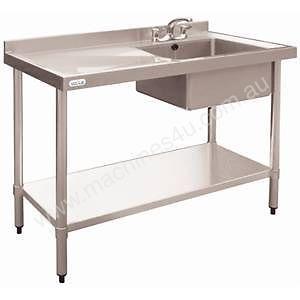 Stainless Steel Single Bowl Sink LH Drainer DN752 