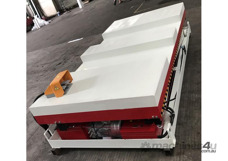 EX DISPLAY 2 T 2400 X 1000 SCISSOR LIFT TABLE with FORK LIFT ACCESS *IN STOCK*