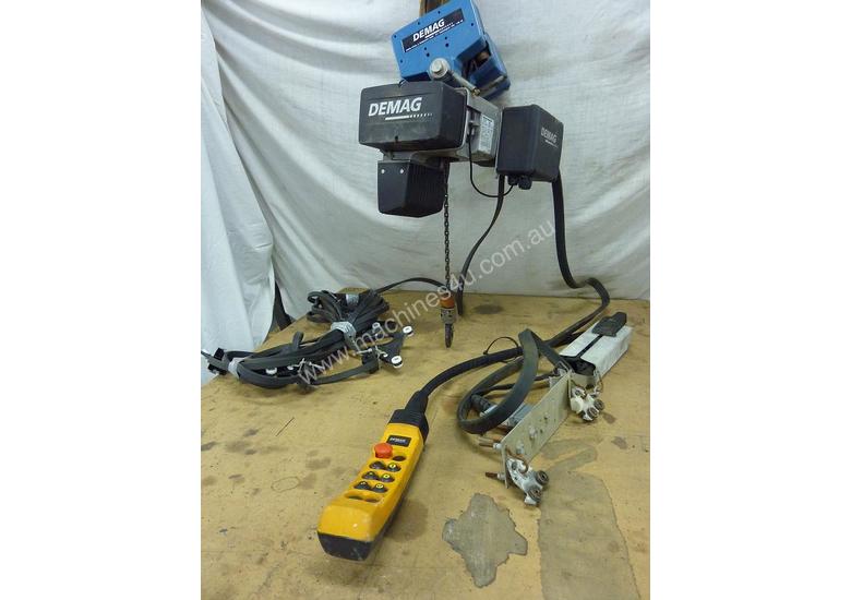 caption Used Demag Electric Chain Hoist