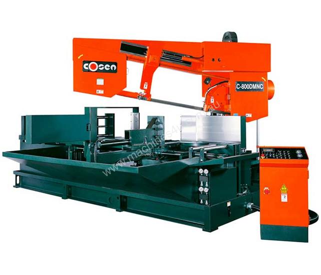 caption C-800DMNC AUTOMATIC DOUBLE MITRE BANDSAW