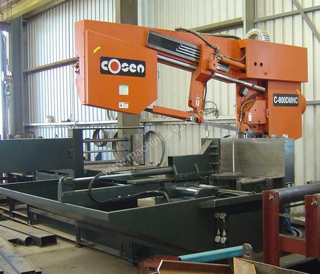 caption C-800DMNC AUTOMATIC DOUBLE MITRE BANDSAW
