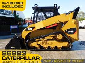 CAT 259B.3 / 259.B3 Track Loader with 4in1 bucket - picture0' - Click to enlarge