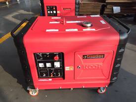 7KVA Super Silent diesel generator 65dB with Remote Control Start Stop - picture2' - Click to enlarge