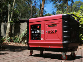 7KVA Super Silent diesel generator 65dB with Remote Control Start Stop - picture0' - Click to enlarge