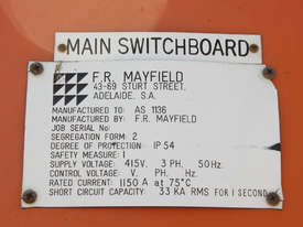 1150A electrical distribution switch board  - picture0' - Click to enlarge