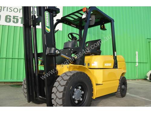 2018 Agrison 5 Ton Forklift - Container Mast - Nationwide Delivery