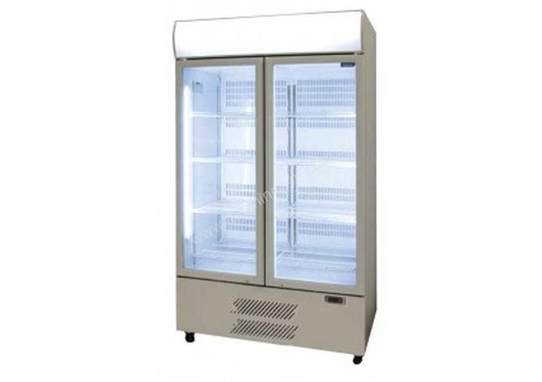 caption Williams HTK1GDCB Upright Single Glass Door Chiller - 570 Litre