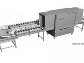 Washtech CD260 - 4 Stage Conveyor Dishwasher - picture0' - Click to enlarge