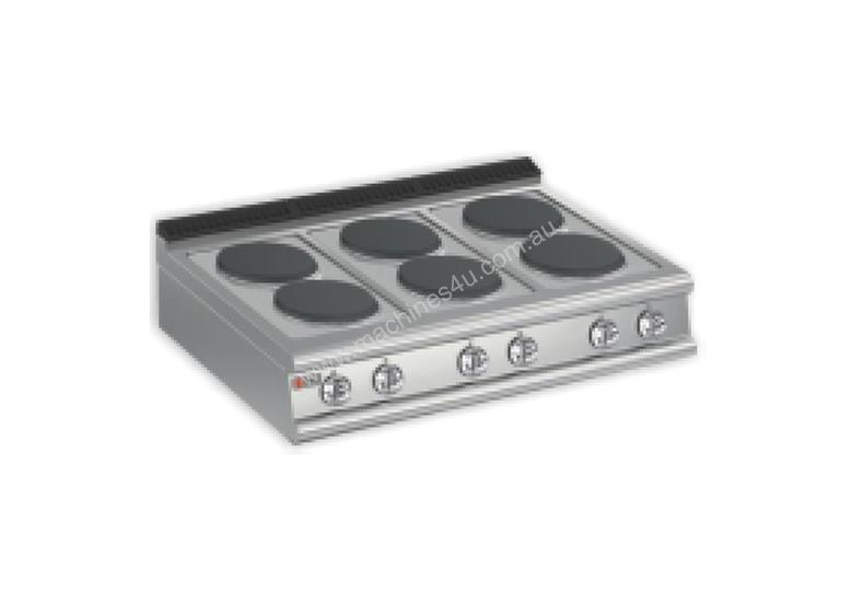 New Baron Baron 7pc E120 Six Burner Bench Model Electric Cook Top