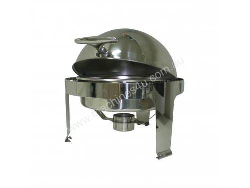 Chef Inox 54962 Stackable Roll Top Chafer Round