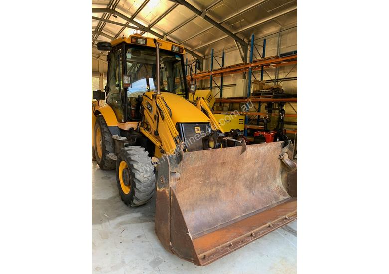 caption 2007 JCB 3CX 4X4 BACKHOE EX GOVT