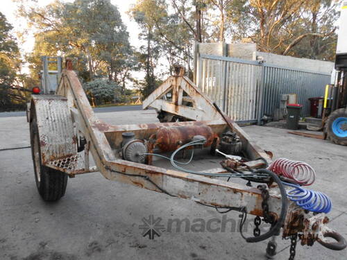 caption 3 ton cable drum carrier ,