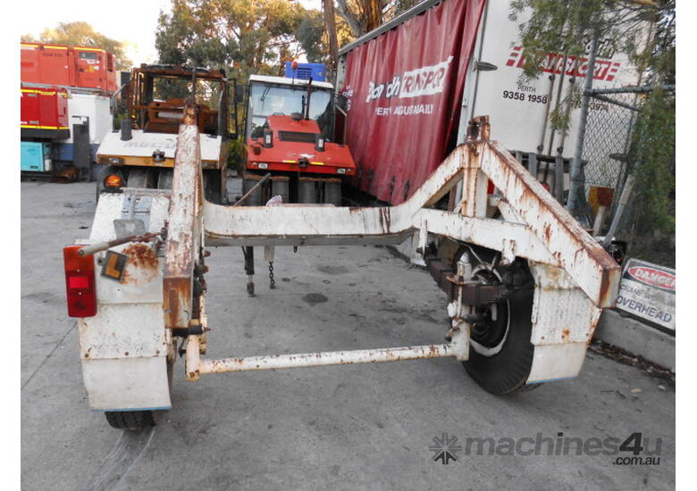 caption 3 ton cable drum carrier ,