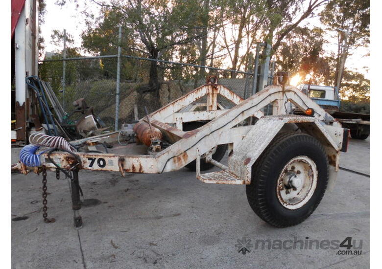 caption 3 ton cable drum carrier ,