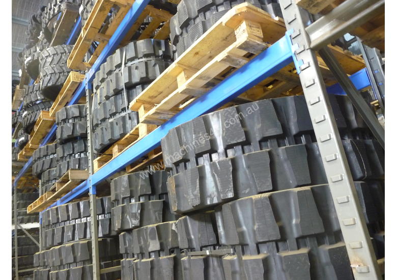 caption Volvo EC Series Excavator Rubber Tracks