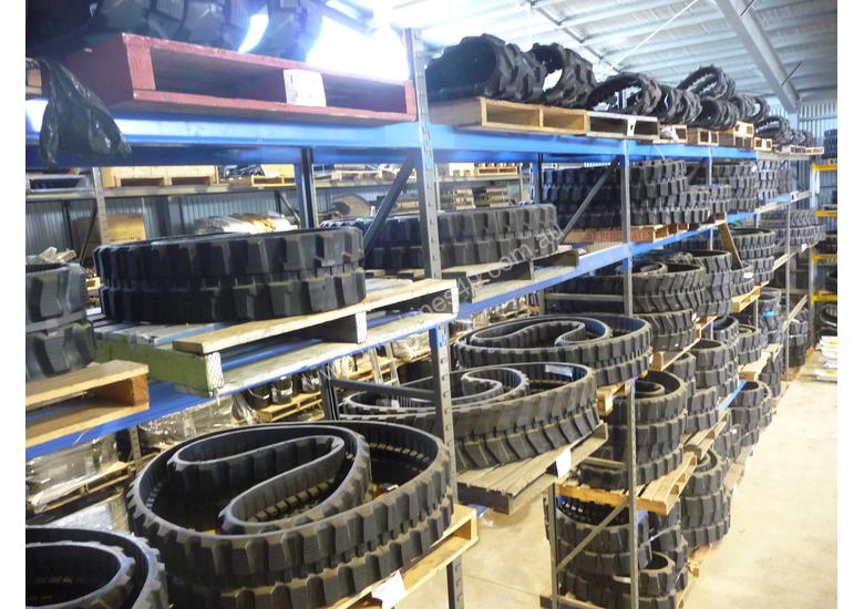 caption Volvo EC Series Excavator Rubber Tracks