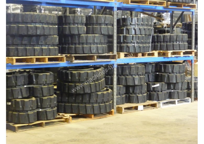 caption Volvo EC Series Excavator Rubber Tracks