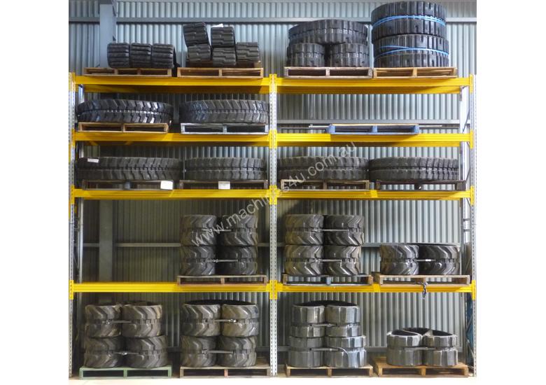 caption Volvo EC Series Excavator Rubber Tracks