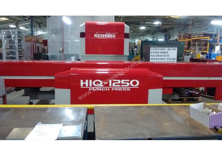 caption Nisshinbo Turret Punch HIQ-1250 & Nisshinbo Turret Punch HTP-1000
