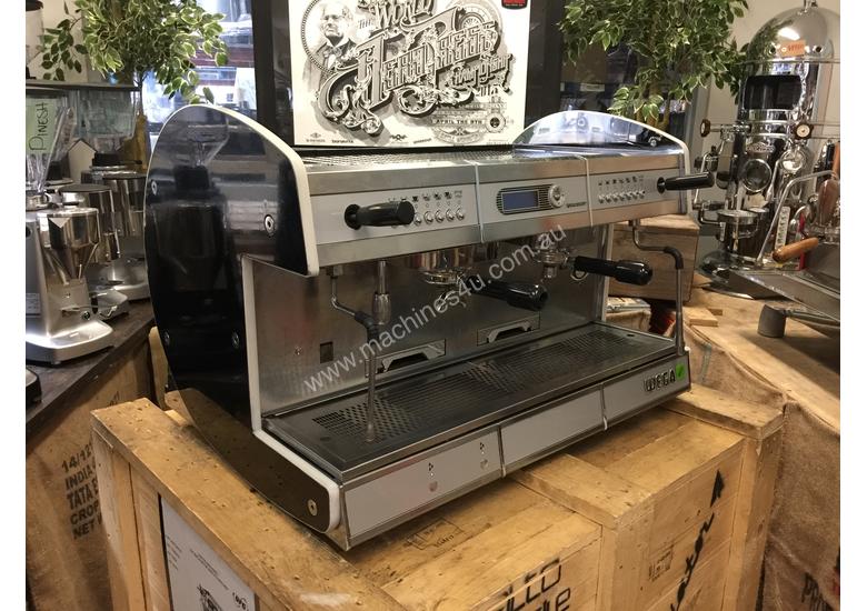 Click to view full size photos WEGA CONCEPT 2 GROUP HI-CUP ESPRESSO COFFEE MACHINE BLACK